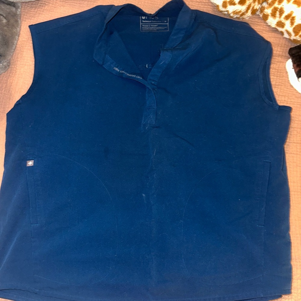 Figs Technical Collection blue scrub set